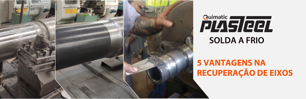 5 vantagens da recuperação e proteção de eixos com uso de resinas Plasteel